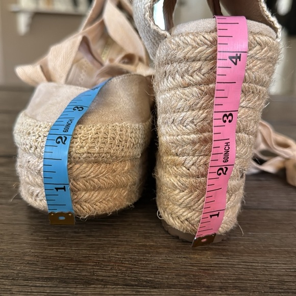 Corina Espadrille Wrap Platform Wedge Natural - Picture 8 of 8